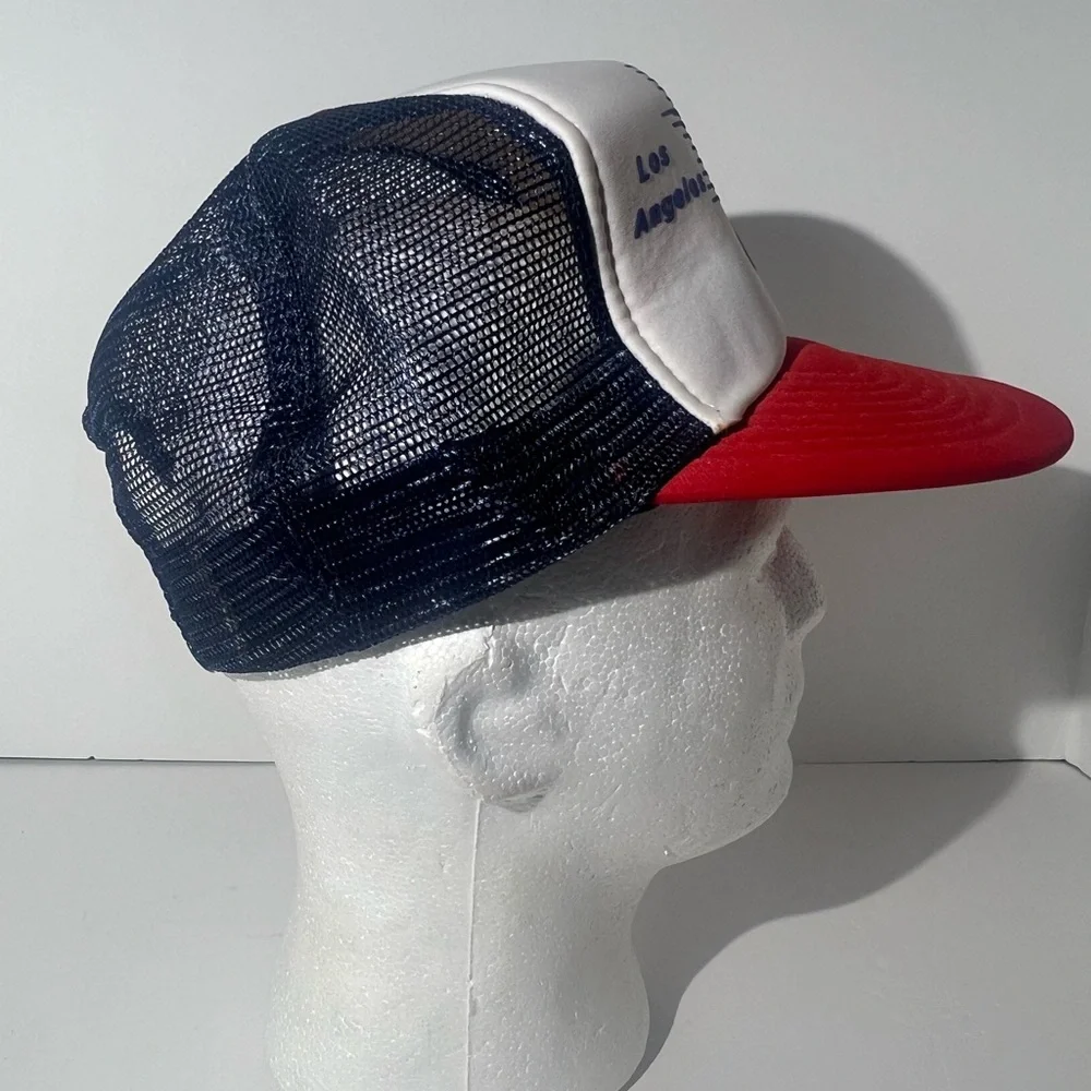 Vintage Los Angeles, 1984 Olympic Mesh Trucker SnapBack Hat great hat - Picture 5 of 7